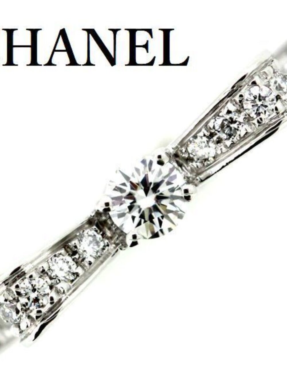 Chanel Diamond Ring Ribbon de 45 - Picture 2 of 8